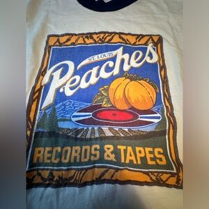 vintage peaches records shirt
